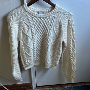 Sunday Best Cable Knit Sweater